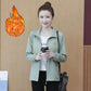 Autumn and Winter Short Jacket Women's Winter Plus Velvet Padded Jacket Outdoor Windbreaker Sports Top