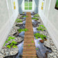 Pastoral Style Living Room Carpet Bedroom Bedside Blanket Can Be Cut Porch Corridor Aisle Carpet Stair Mat Large Size