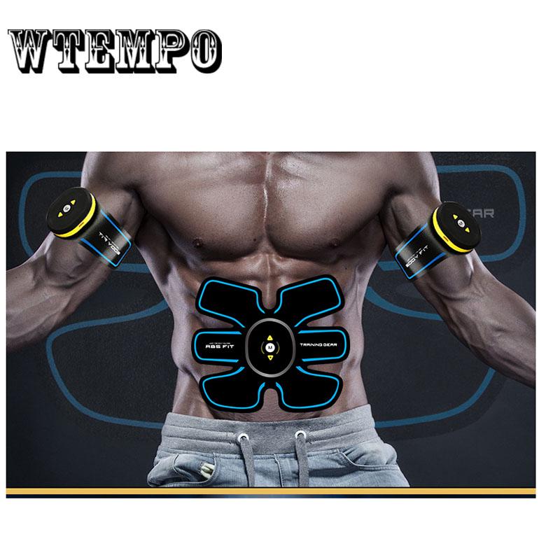 Vibration Fitness Massager Rechargeable Belt USB Strap Muscle Workout Adjustable Abdomen