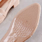 Shallow Mouth Women's Shoes Low-top Wedge Waterproof Non-slip Single Shoes Four Seasons Rubber Shoes
