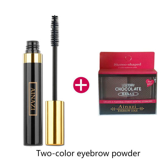 Curl and thick student models  mascara waterproof non-blooming natural stretch magic slender