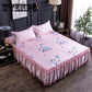 Flat Sheet Home Textile Summer Bed Sheet Pillowcase Set Cool Bed Mat