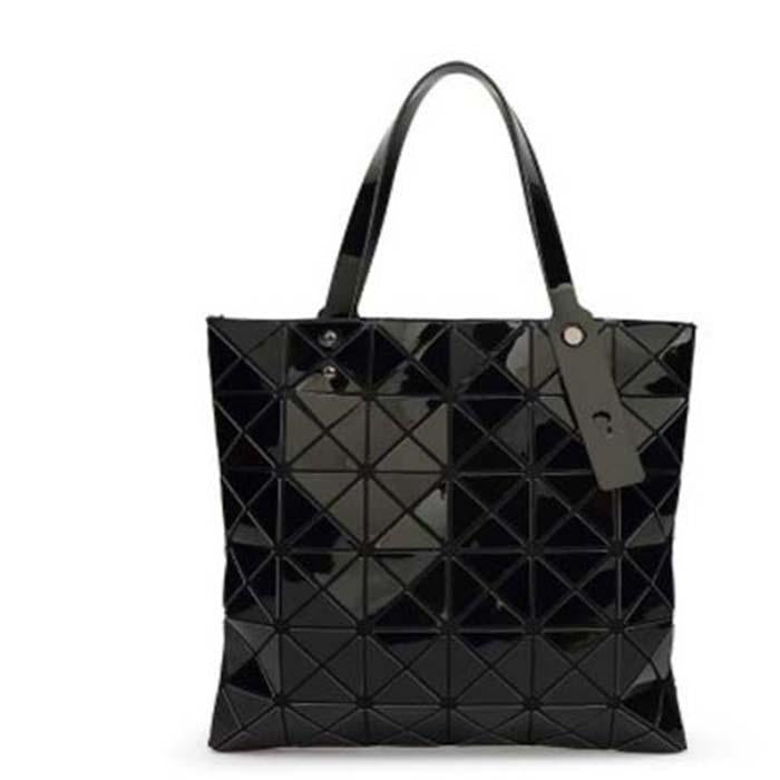 Luminous sac bao Bag Diamond Tote Geometric Quilted Shoulder Bags laser Plain Folding Handbags bolso