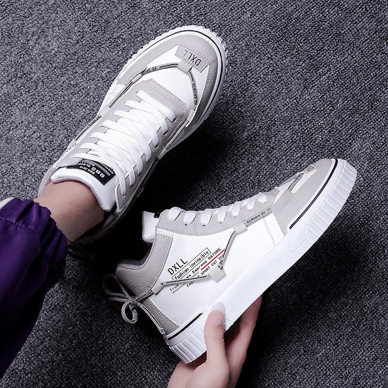 Spring and Autumn Men's Korean Style High-top Shoes Trendy Canvas Sneakers All-match Casual Shoes for Students
