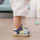 Children's Summer Sandals Soft Soled Boys and Girls Colorful Shoes Children's Antiskid and Kickproof Flat Sandals
