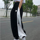 Small Daisy Loose High-waisted Trousers Female Korean Student Wide-leg Leggings Pants Slimming Sports Casual Pants