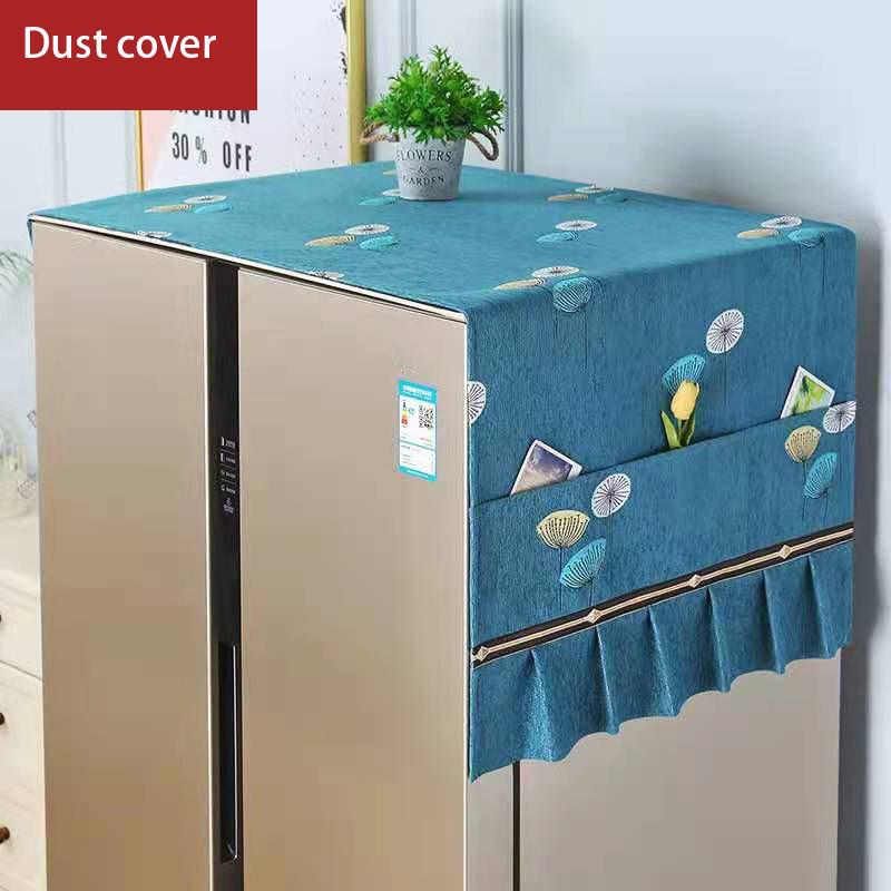 Refrigerator Dust Cover Dust Cloth Cover Cloth Washing Machine Cover Towel Protective Cover Microwave Oven Cover Cloth