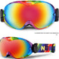 Ski Goggles Double Anti-fog Glasses for Men and Women Cocaine Myopia Glasses Adult Mountaineering Snow Protective Eyepiece Equipment