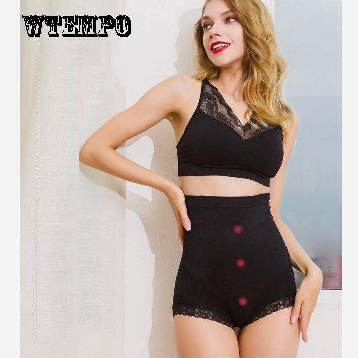 Corset with Fashion Slim Pants Abdomen Underwear Female High Waist Hips Postpartum
