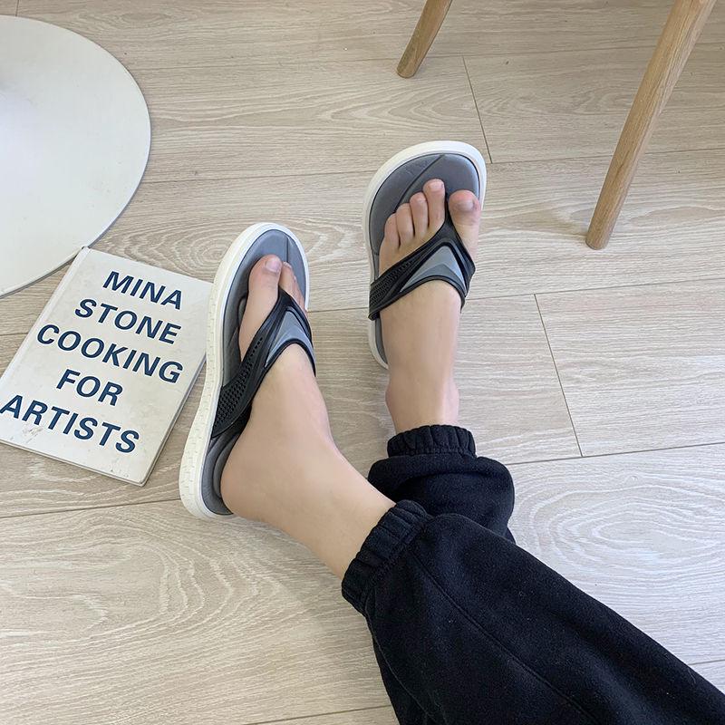 Summer Men's Flip Flops Fashion Trend Personality Wild Wear-resistant Men's Non-slip Sandals and Slippers Beach Shoes Men