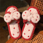 Cute Cotton Slippers Warm Autumn and Winter Flat Shoes Indoor Non-slip Cotton Shoes Soft Shoes