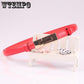 Women buckle adjustment fine belt Decorative candy color belt