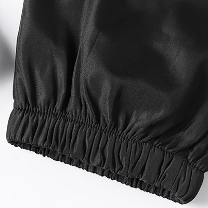 Sweater Suit Men's Hooded Spring and Autumn Jacket Trendy Solid Color Cardigan Casual Sportswear Two-piece Suit