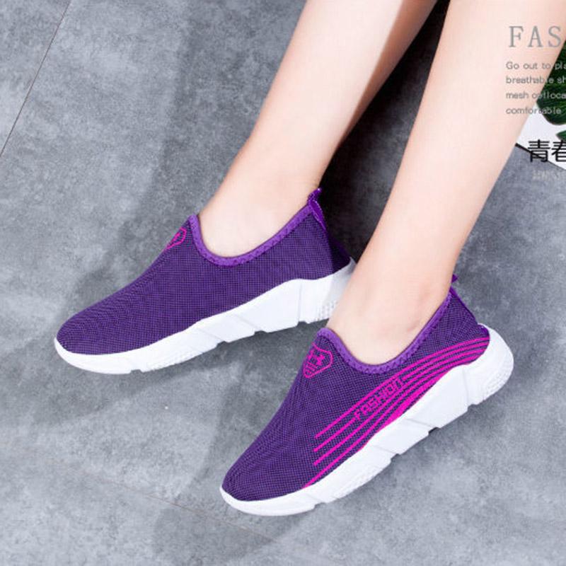 Women Autumn and Winter  Walking Shoes Women's Mother Shoes Casual Fleece Warm Sports Running Shoes