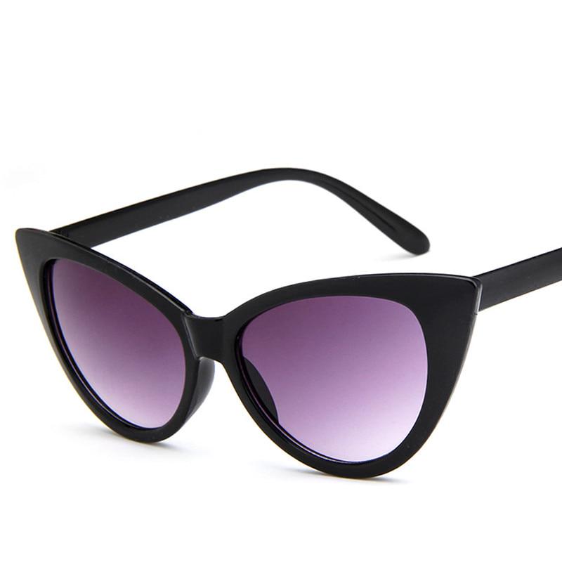 Luxury Cat Eye Sunglasses Women Brand Designer Retro Vintage Sun Glasses Women Female Ladies Sunglas