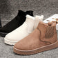 Women's Short Snow Boots Plush Thick Cotton Shoes Winter All-match Martin Boots