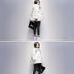 Bright Face Down Cotton Padded Clothes Short Loose Thickened Warm Coat Women's Korean Hooded Down Jacket Quilted Jacket