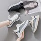 Reflective Flying Woven Sports Shoes Women Spring  Summer All-match Breathable Casual Shoes Korean Student Net Shoes Women