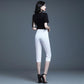 Women's Summer Thin Cropped Trousers Trend Large Size Loose When Looking Thin All-match Fashion Straight Casual Pants