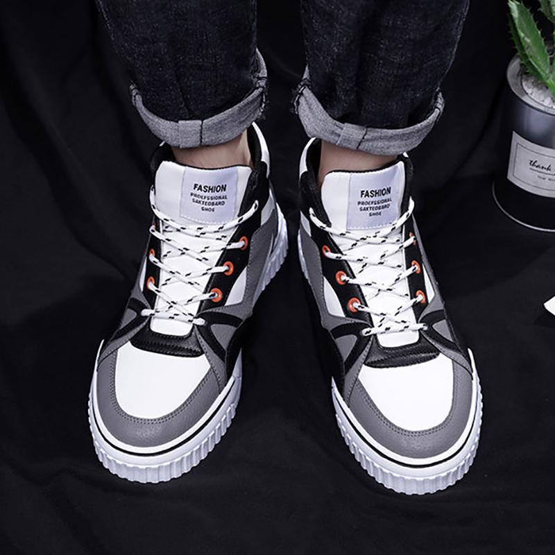 Spring and Summer Men's High-top Shoes Korean Version of The Trend of All-match Casual Shoes Men's Sports Shoes