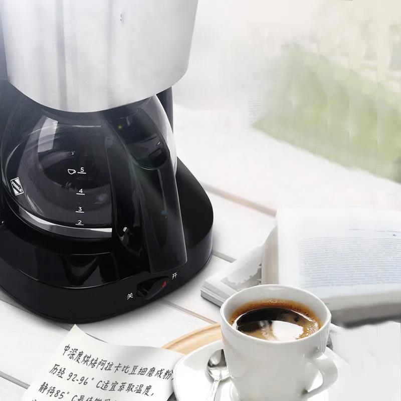 Household Small Kettle Dripping Constant Temperature Large Capacity Automatic Electric Latte Espresso Machine American Coffee Brewing Machine