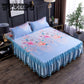 Flat Sheet Home Textile Summer Bed Sheet Pillowcase Set Cool Bed Mat