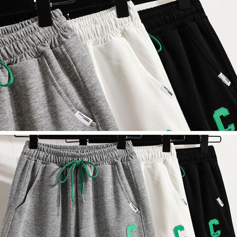 Women's Summer Thin Wide-leg Shorts High Waist and Thin Outer Wear Sports Pants Summer Loose Casual Short Pants
