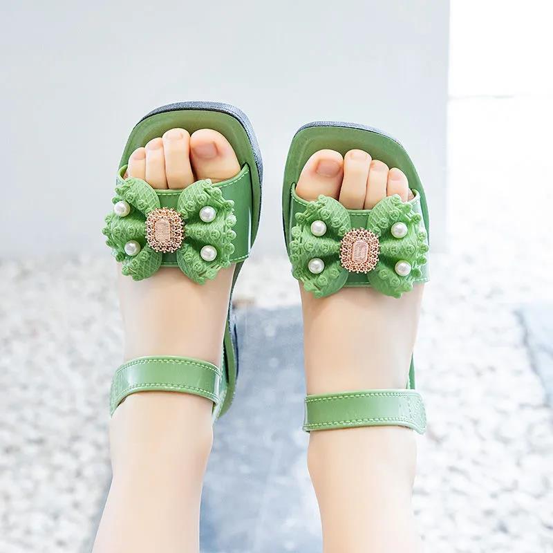 Sandals Baby Girls Shoes Summer Sandals Princess Shoes for Girls Kids Sandals for Open Toe Kids Party Shoes