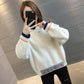 Autumn and Winter Loose Pullover Sweater Thick Short Knit Bottoming Shirt Fashion Casual Girl Sweater