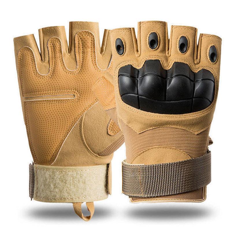 Tactical Gloves Upgrade Technician Male Outdoor Protective Non-slip Wear-resistant Camouflage Special Forces Army Fan Locomotive Female Gloves