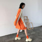 Autumn and Winter Lazy Wind Loose Mid-length Coat Long Sleeve Round Neck Thick Sweater Women