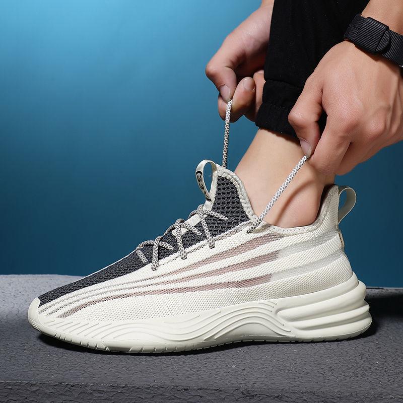 Mesh Shoes Men's Shoes Summer Breathable Men's Shoes Jogging Comfortable Sneakers Men's Handsome Canvas Shoes