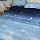 Night Sky Meteor Fashion Four-piece Bedding Men and Women Student Bed Sheet Double Dormitory Imitation Quilt Cover