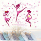 Creative home wall decoration stickers bedroom sofa TV bedside living room background dance wizard