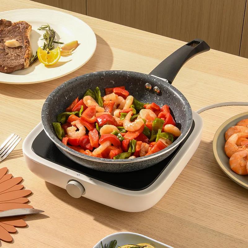 Pancake Household Flat-bottomed Non-stick Pan Multi-function Frying Pan Induction Cooker Gas Universal Cookware