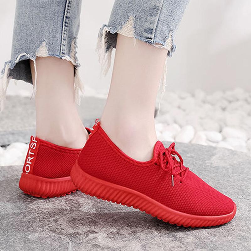Old Beijing Cloth Shoes Women's Shoes Flat-soled Single Shoes Casual Work Shoes Female Black Soft-soled Dancing Net Shoes Mother Shoes Non-slip