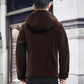Sheep Shearing Men's Jacket Hooded Faux Fur Fur Jacket Fur Coat Wool Coat Thick Winter