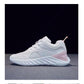 Women Sport Shoes Lace-Up Rubber Mesh Round Cross Straps Flat Sneakers Running Shoes Casual Shoes