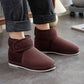 Middle-aged and Elderly Winter Warm Cotton Shoes Thick-soled Non-slip Shoes Indoor Household Thick Casual Shoes