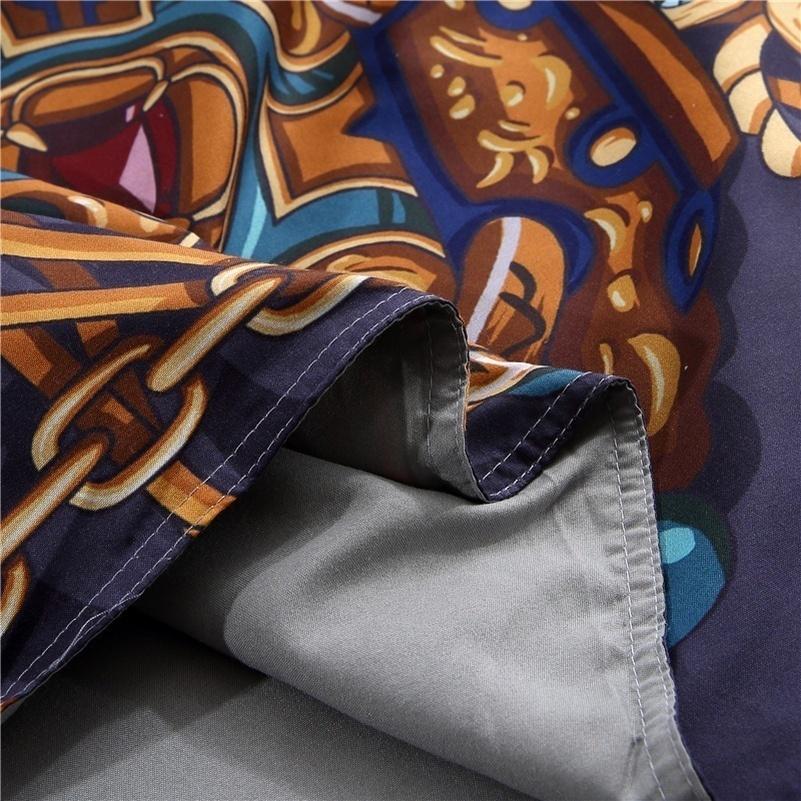 WTEMPO Airdom New Design 3D Duvet Cover Set Bohemia Printed Bedspread Queen King Size Polyester Bedd