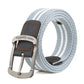 Striped Contrast Military Training Punk Unisex Belt