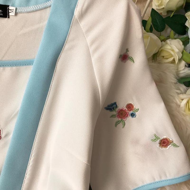 Summer Dress Improved Hanfu Daily Chinese Element Female Ancient Costume Student Fresh and Elegant Fairy Chinese Style Dress Ancient Style