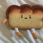 Cute Cartoon Toast Coin Purse Fluffy Messenger Bag Cute Small Bag Wild Mini Bag Girl Student Outing Trip Crossbody Bags