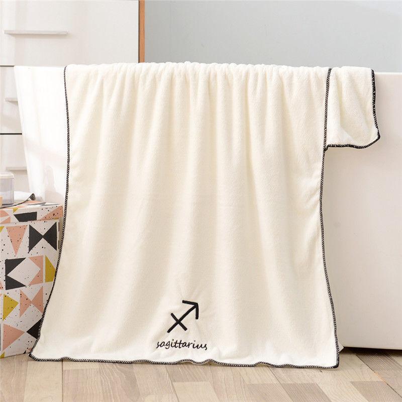 White and Elegant Increase Household Towels and Bath Towels 70*140 Styles for Men and Women To Take A Bath Quick-drying Absorbent and No Lint