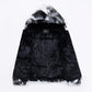 Winter Imitation Mink Plush Men's Coat Fashion Short Fur Coat