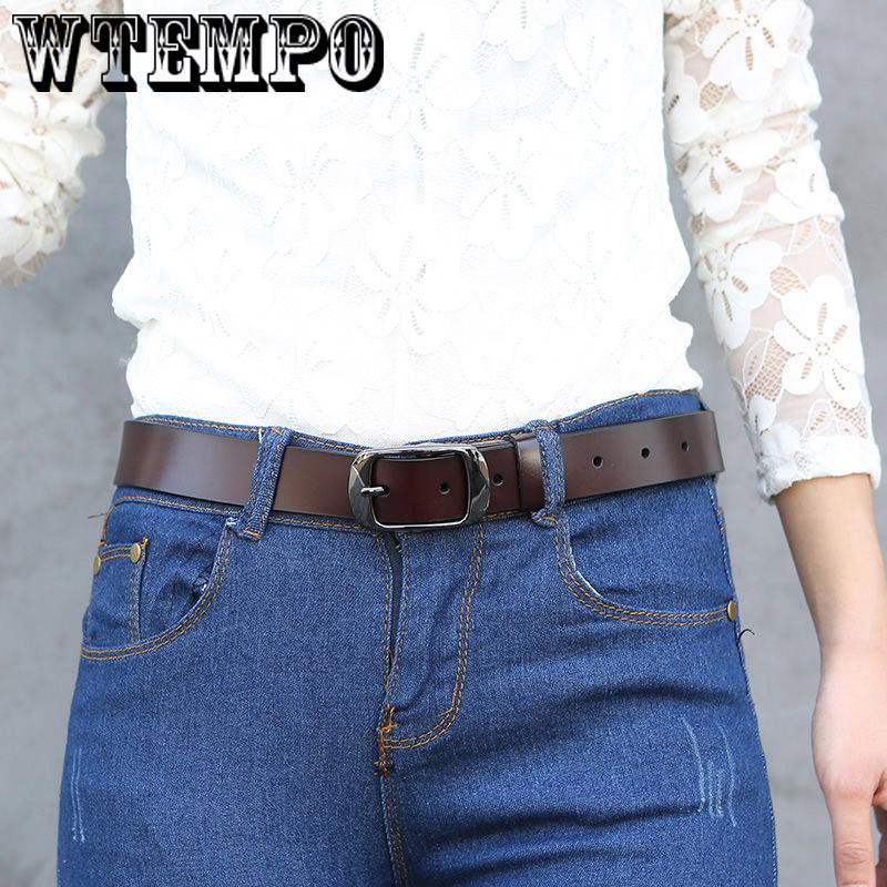 Fashion leather belts women belt woman Pin buckle strap female High quality leather belt