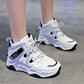Fashion High Top Sports Women's Shoes Outdoor All-match Spring and Summer Shoes Ladies Trendy Casual Work Shoes