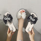 Summer Indoor Flat Slippers Women's Bow Outer Wear Non-slip Slippers