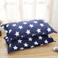 Coral Velvet Pillowcase Flannel Pillow Cover Winter Thicken A Pair of Pure Color Zipper Pillowcases 48*74cm