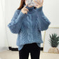 Autumn and Winter Retro Turtleneck Sweater Korean Lantern Sleeve Loose Top Fashion Casual Women Sweater